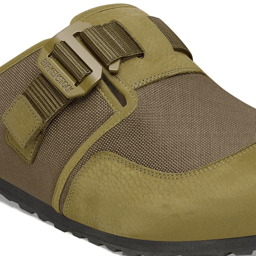 Nova Textile/Nubuck Leather in Pine Green