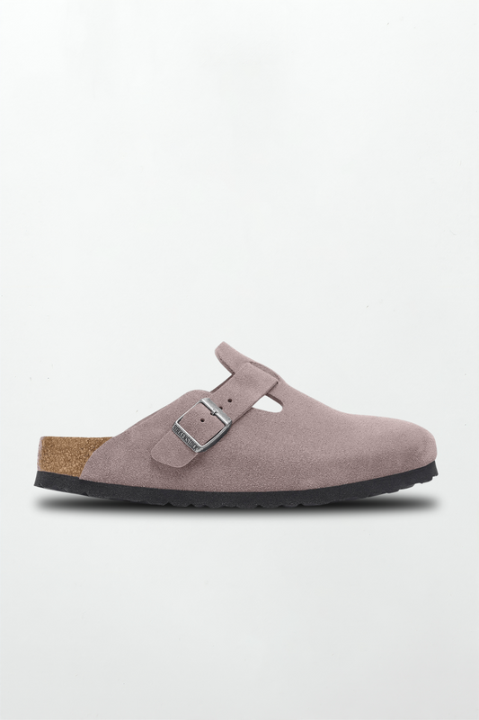 Suede Leather in Faded Purple (Soft Footbed)