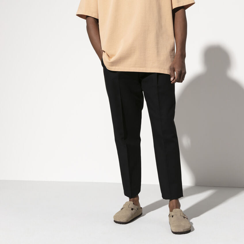 Suede Leather in Taupe (Soft Footbed - Suede Lined)