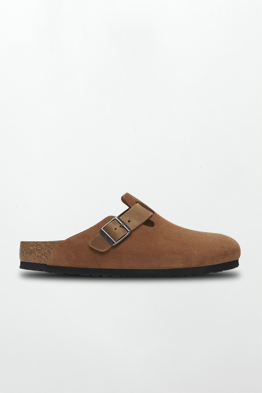 Oiled/Suede Leather in Cognac