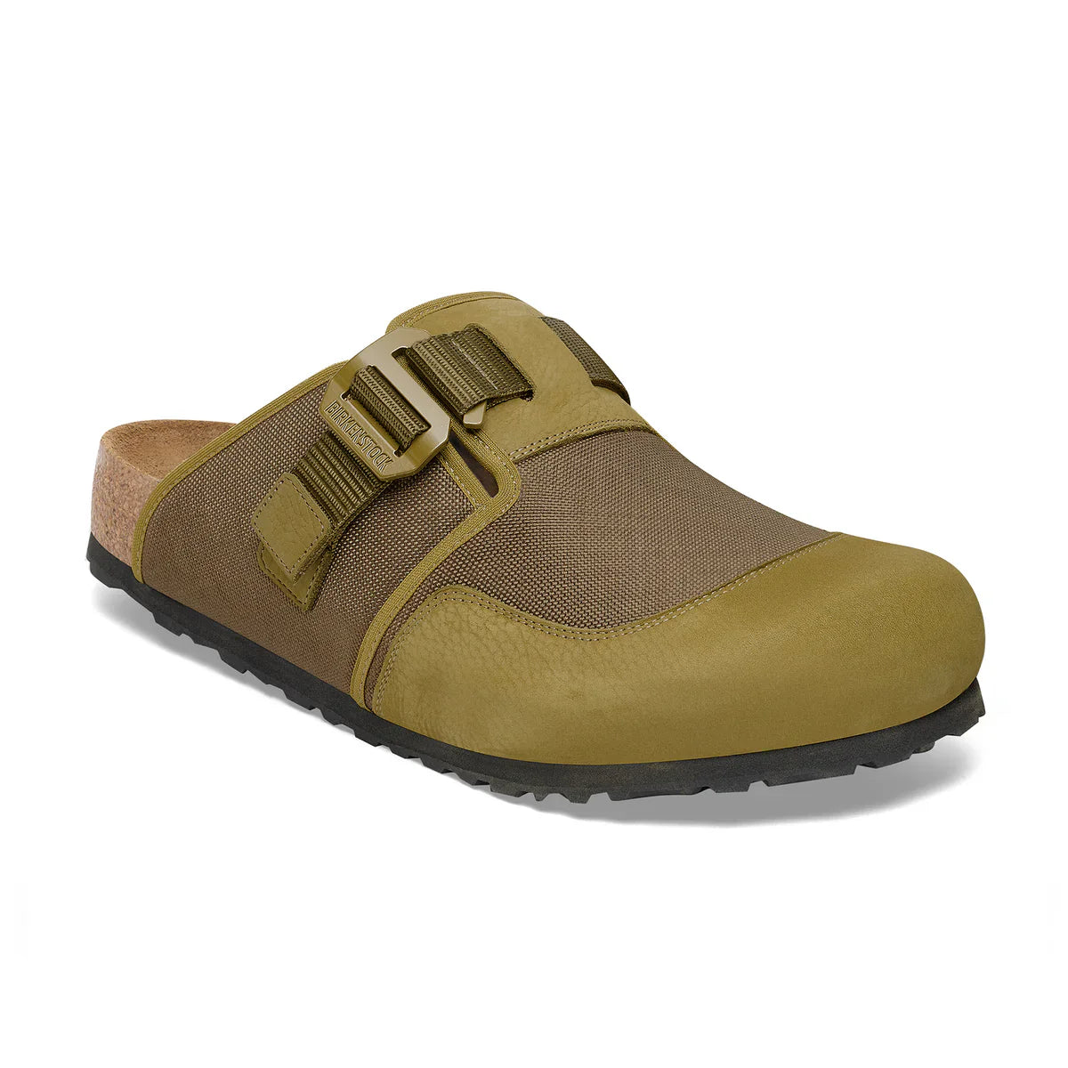 Nova Textile/Nubuck Leather in Pine Green