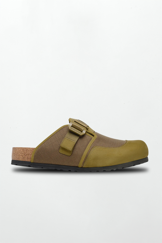 Nova Textile/Nubuck Leather in Pine Green